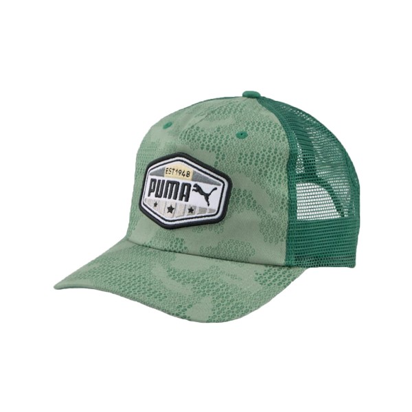 Puma Headwear Prime Trucker Unisex Καπελο Πρασινο