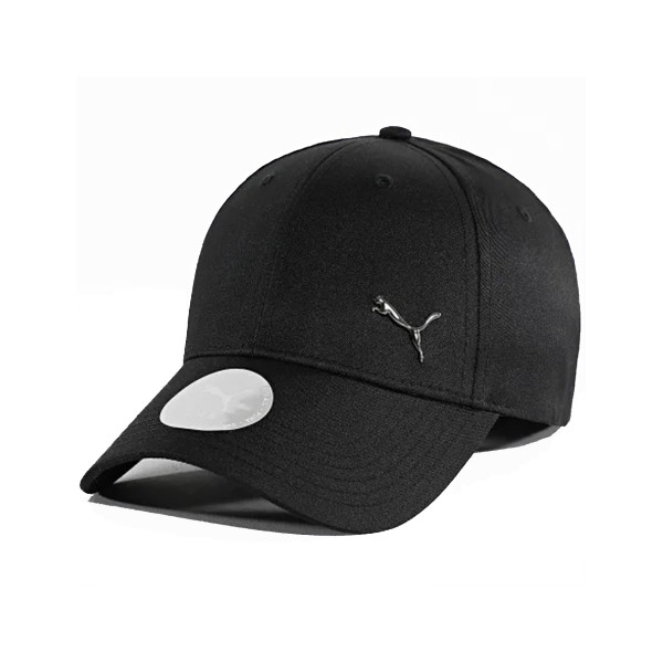 Puma Essentials Metal Logo Cat BB Unisex Jockey Καπελο Μαυρο