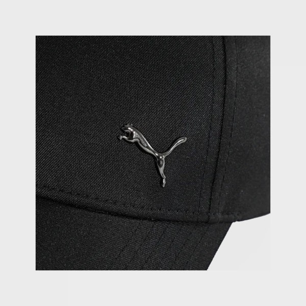 Puma Essentials Metal Logo Cat BB Unisex Jockey Καπελο Μαυρο