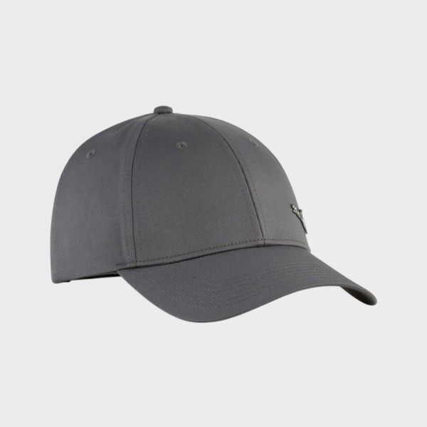 Puma Essentials Metal Logo Cat BB Unisex Jockey Καπελο Σκουρο Γκρι