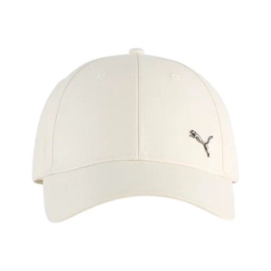 Puma Essentials Metal Logo Cat BB Unisex Jockey Καπελο Ιβουαρ
