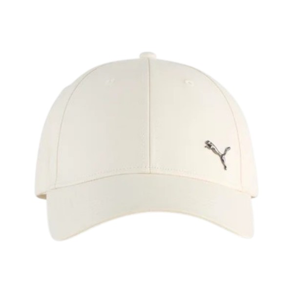 Puma Essentials Metal Logo Cat BB Unisex Jockey Καπελο Ιβουαρ