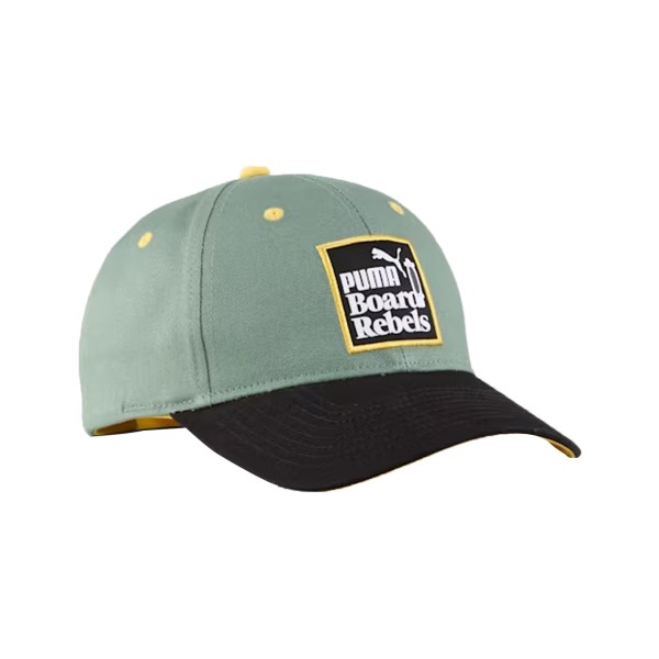 Puma Comic BB Cap Junior Παιδικο Καπελο Βεραμαν - Μαυρο