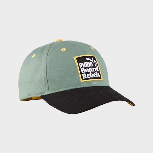 Puma Comic BB Cap Junior Παιδικο Καπελο Βεραμαν - Μαυρο
