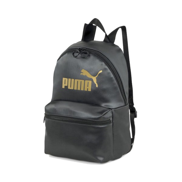 Puma Core Up Leather Mini Τσαντα Πλατης Μαυρη