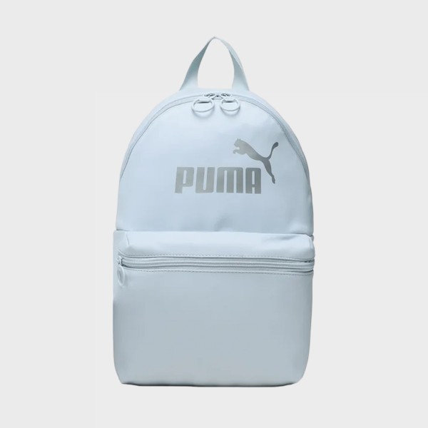 Puma Core Up Leather Mini Τσαντα Πλατης Γκρι
