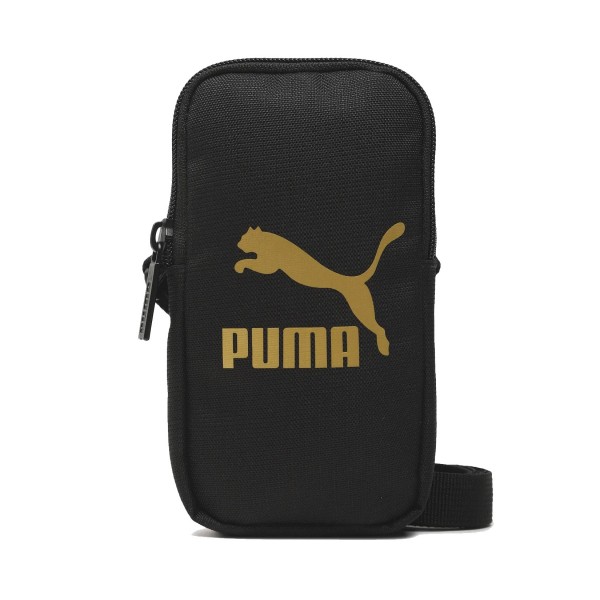 Puma Classics Archive Utility Pouch Unisex Τσαντακι Μαυρο 