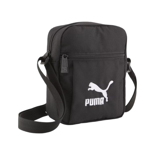 Puma Classics Archive Compact Portable Shoulder 3L Τσαντα Χιαστι Μαυρη