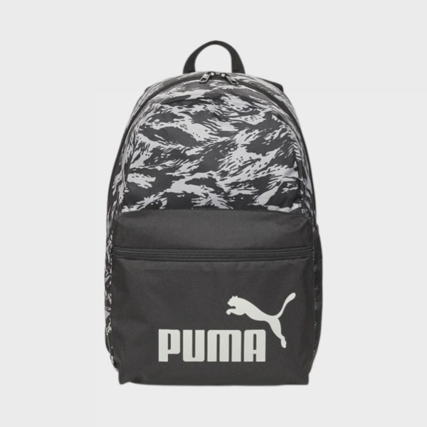 Puma Phase 22 Λιτρα Prints Unisex Τσαντα Πλατης Μαυρο - Γκρι