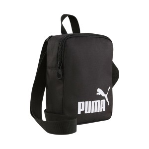 Puma Phase Portable Cat Logo Unisex Τσαντα Χιαστι Μαυρη