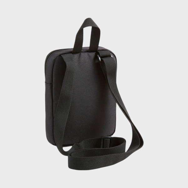 Puma Phase Portable Cat Logo Unisex Τσαντα Χιαστι Μαυρη