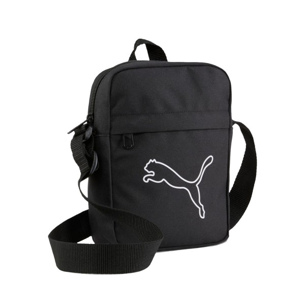 Puma Plus Portable Everyday Unisex Τσαντακι Μαυρο