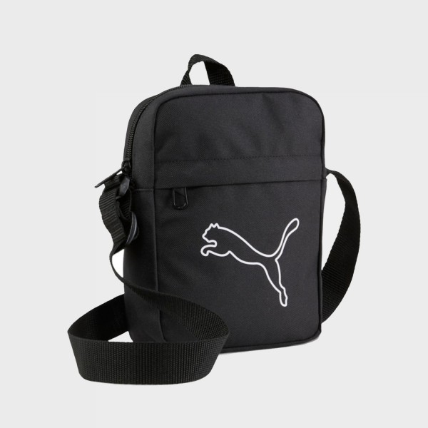 Puma Plus Portable Everyday Unisex Τσαντακι Μαυρο