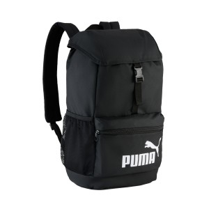 Puma Phase Hooded 20 Λιτρα Casual Unisex Τσαντα Πλατης Μαυρη