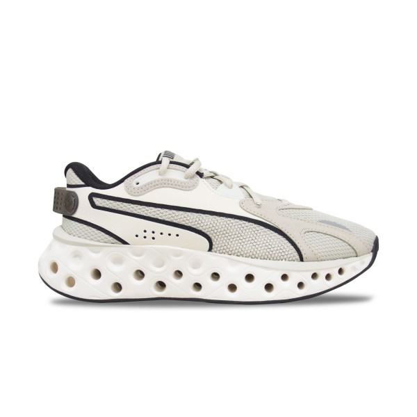 Puma SoftRide Frequence Running Low Ανδρικο Παπουτσι Μπεζ - Μαυρο