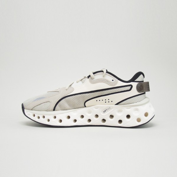 Puma SoftRide Frequence Running Low Ανδρικο Παπουτσι Μπεζ - Μαυρο