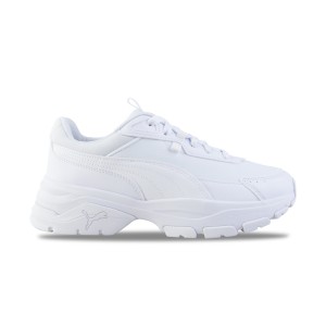 Puma Casia Via Chunky Sneakers Γυναικειο Παπουτσι Λευκο
