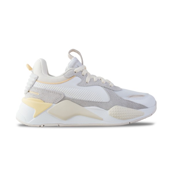 Puma RS-X Thrifted Γυναικειο Παπουτσι Λευκο - Κιτρινο