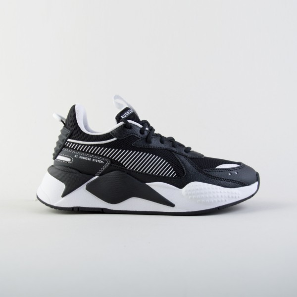 Puma RS-X B&W Running Insole Εφηβικο Παπουτσι Μαυρο - Λευκο