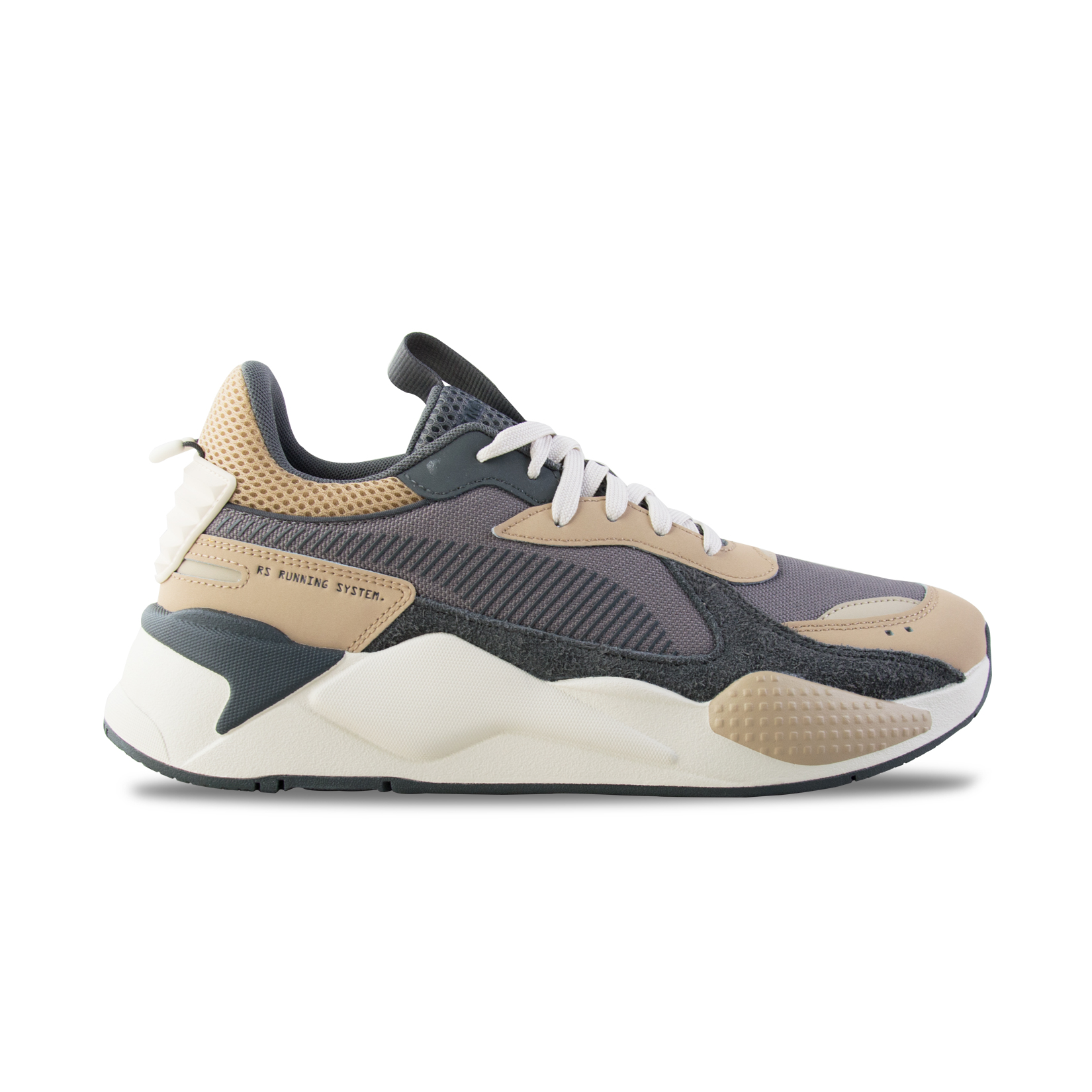Puma RS-X Suede Sneaker Running Insole Ανδρικο Παπουτσι Καφε - Μπεζ