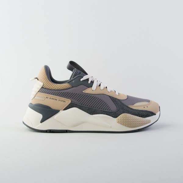 Puma RS-X Suede Sneaker Running Insole Ανδρικο Παπουτσι Καφε - Μπεζ