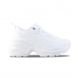 Puma Cilia Wedge Platform Sneaker Γυναικειο Παπουτσι Λευκο