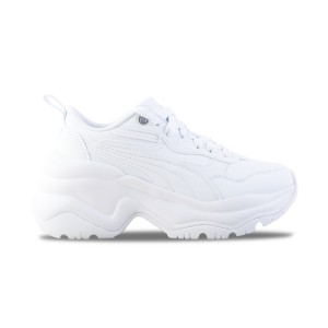 Puma Cilia Wedge Platform Sneaker Γυναικειο Παπουτσι Λευκο