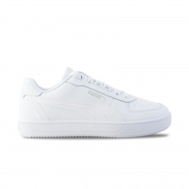 Puma Caven 2.0 Lux Low Tennis Ανδρικο Παπουτσι Λευκο