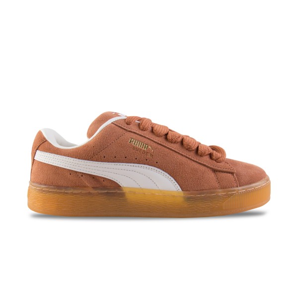 Puma Suede Prime Low XL Wide Ανδρικο Παπουτσι Καφε