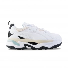 Puma BLSTR Prime Low Sneaker Γυναικειο Παπουτσι Λευκο - Μπεζ