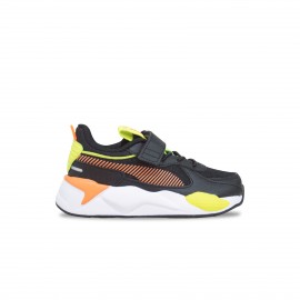 Puma RS-X Running Insole Παιδικο Παπουτσι Μαυρο - Πορτοκαλι