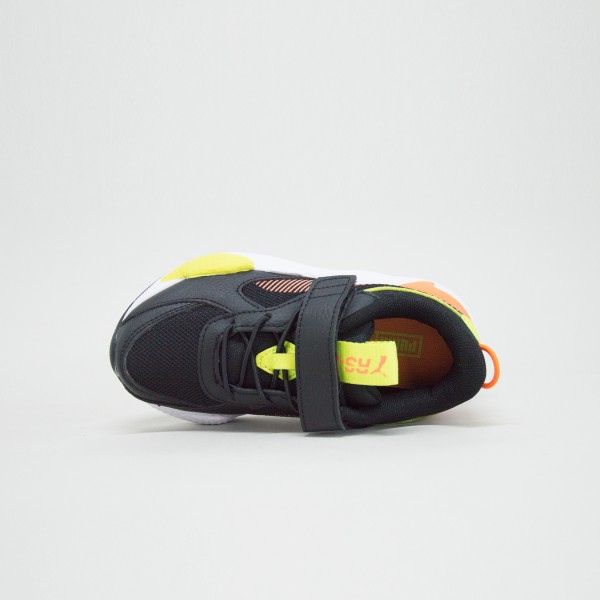 Puma RS-X Running Insole Παιδικο Παπουτσι Μαυρο - Πορτοκαλι