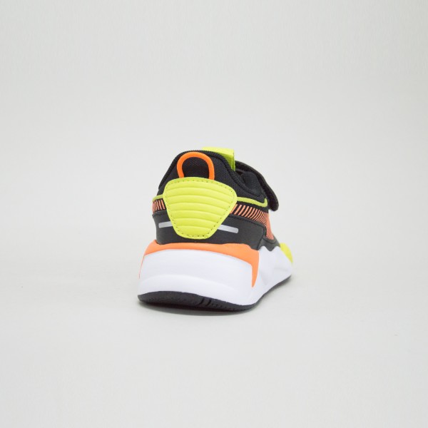 Puma RS-X Running Insole Παιδικο Παπουτσι Μαυρο - Πορτοκαλι
