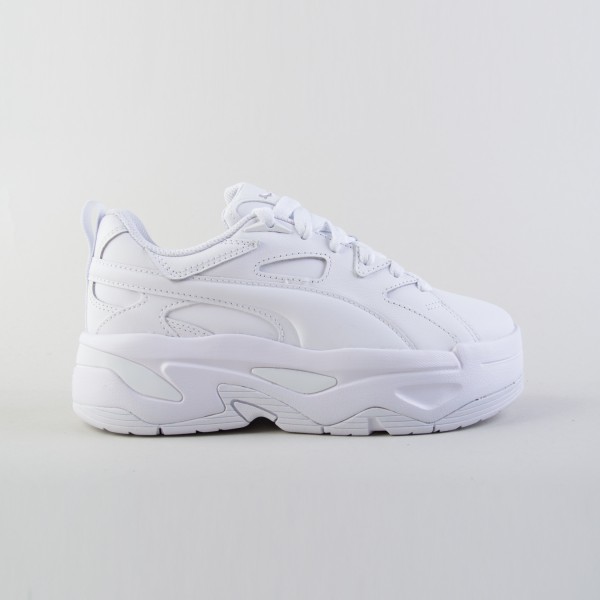 Puma BLSTR DressCode Prime Low Platform LTR Γυναικειο Παπουτσι Λευκο