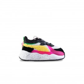 Puma RS-X Trolls Running Insole Βρεφικο Παπουτσι Λευκο - Πολυχρωμο