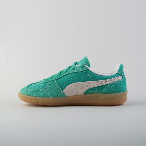 Puma Palermo Vintage Prime Low Suede Γυναικειο Παπουτσι Πρασινο