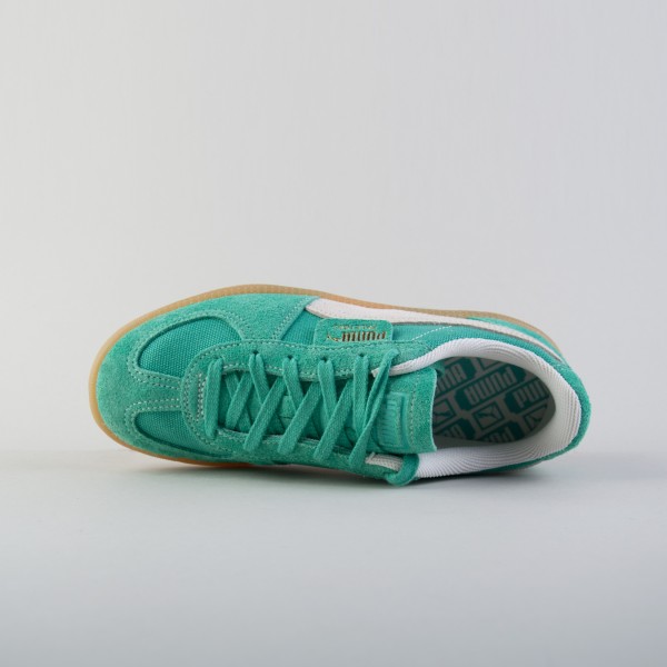 Puma Palermo Vintage Prime Low Suede Γυναικειο Παπουτσι Πρασινο