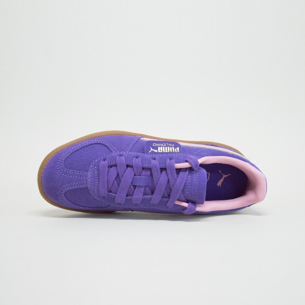Puma Palermo Suede Sneakers JR Εφηβικο Παπουτσι Μωβ - Ροζ