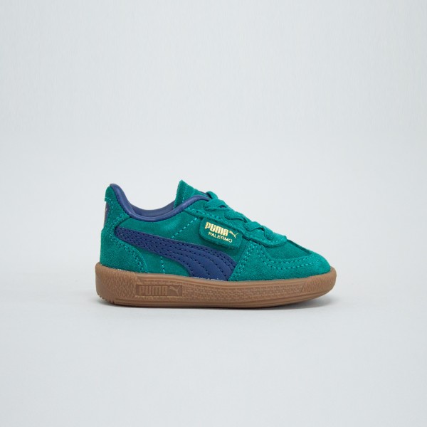 Puma Palermo Leather Suede Sneakers Βρεφικο Παπουτσι Πρασινο