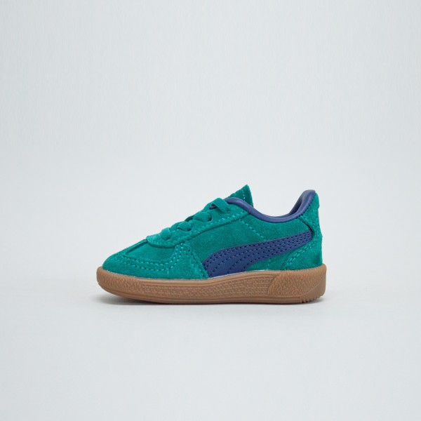 Puma Palermo Leather Suede Sneakers Βρεφικο Παπουτσι Πρασινο