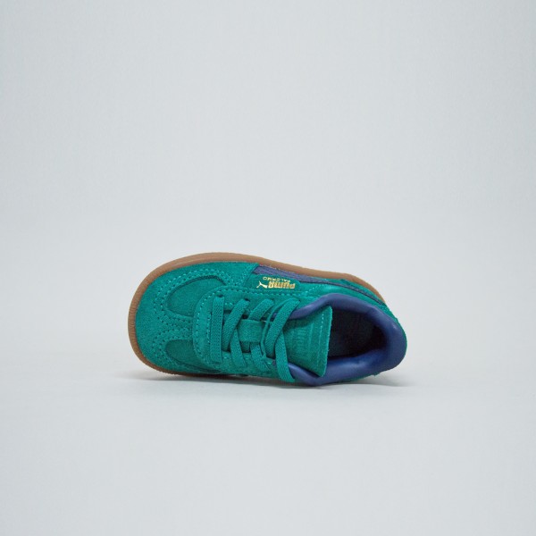Puma Palermo Leather Suede Sneakers Βρεφικο Παπουτσι Πρασινο