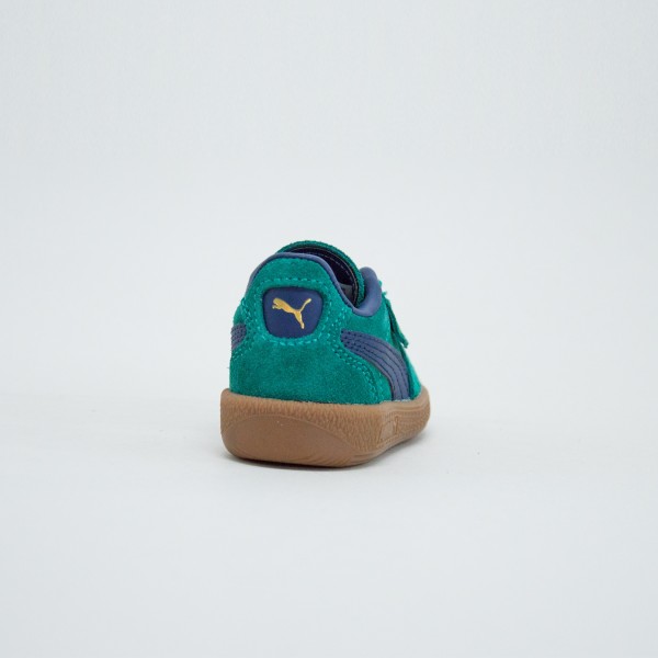 Puma Palermo Leather Suede Sneakers Βρεφικο Παπουτσι Πρασινο