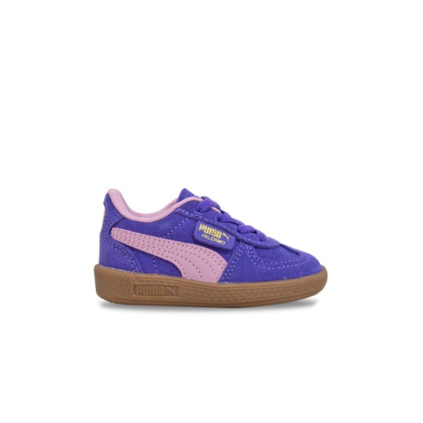 Puma Palermo Leather Suede Sneakers Βρεφικο Παπουτσι Μωβ