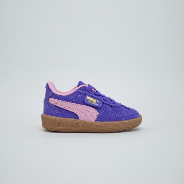 Puma Palermo Leather Suede Sneakers Βρεφικο Παπουτσι Μωβ