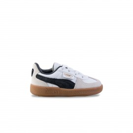 Puma Palermo Leather AC Lifestyle Βρεφικο Παπουτσι Λευκο - Καφε