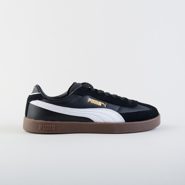 Puma Club II Era Low Suede Lace Up Unisex Παπουτσι Μαυρο - Καφε