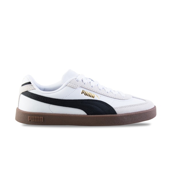 Puma Club II Era Low Suede Lace Up Unisex Παπουτσι Λευκο - Καφε