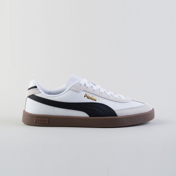 Puma Club II Era Low Suede Lace Up Unisex Παπουτσι Λευκο - Καφε