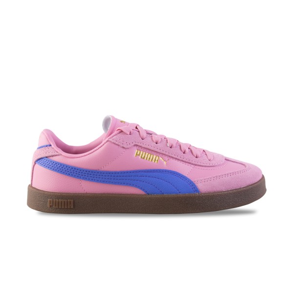 Puma Club II Era Low Suede Lace Up Unisex Παπουτσι Ροζ - Μωβ