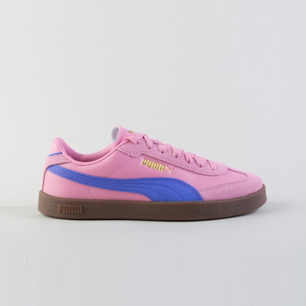 Puma Club II Era Low Suede Lace Up Unisex Παπουτσι Ροζ - Μωβ